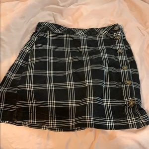 Black and white skirt